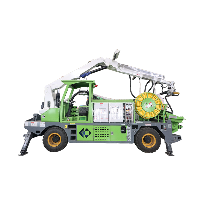 GEHP3515電驅(qū)動混凝土濕噴臺車